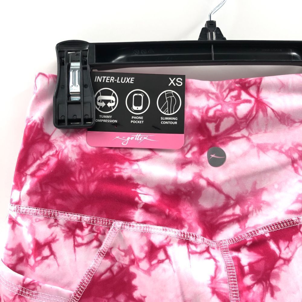 High Waist Biker Shorts X BY GOTTEX‎ Tie Dye XS - Picture 7 of 11